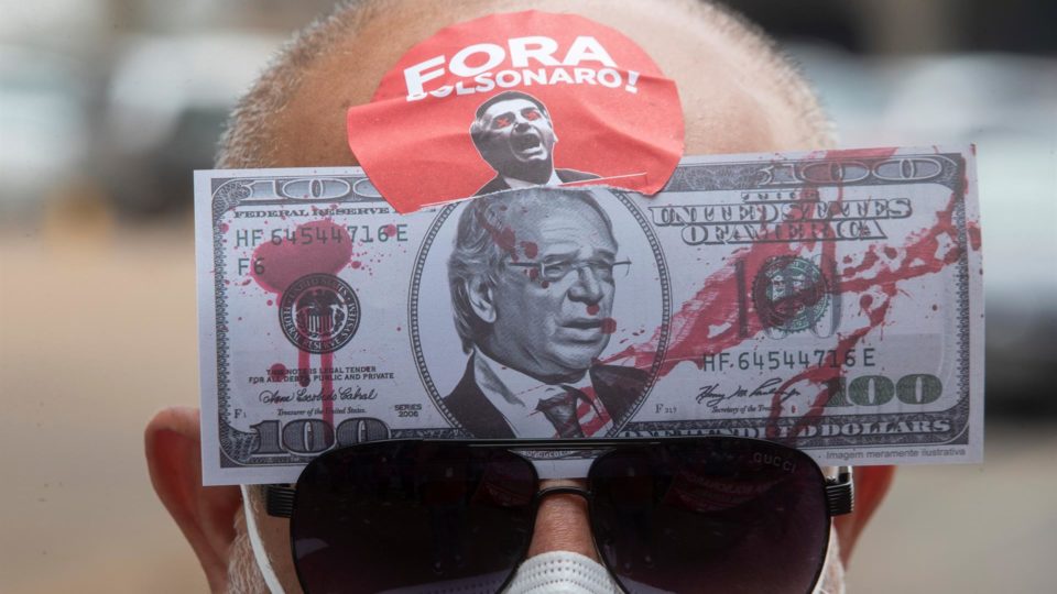 Protesto contra Bolsonaro