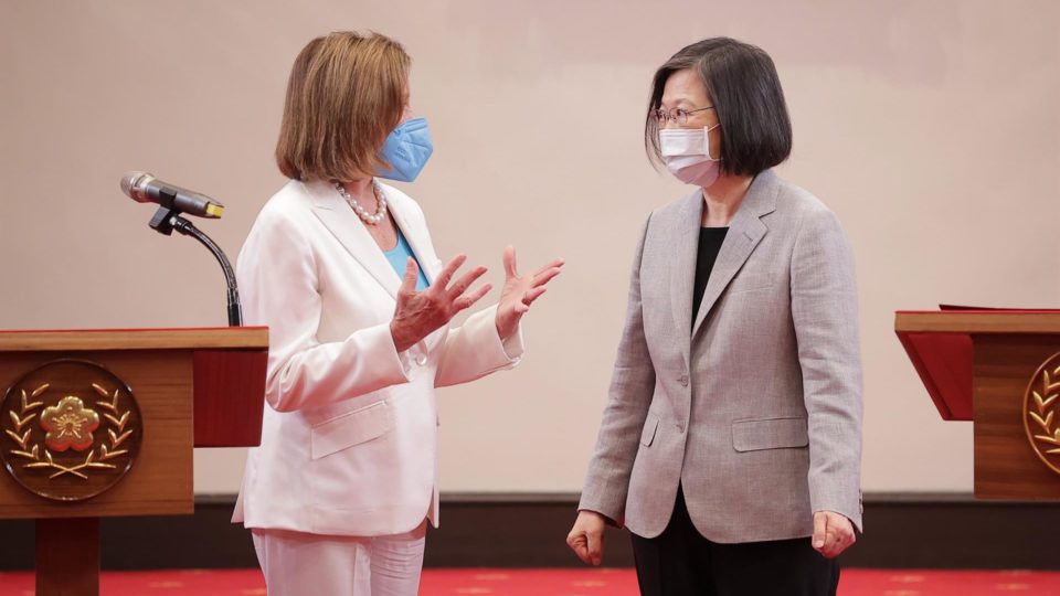 Nancy Pelosi em Taiwan
