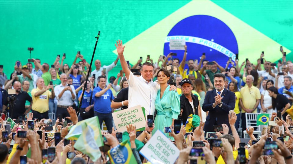 Bolsonaro na convenção do PL