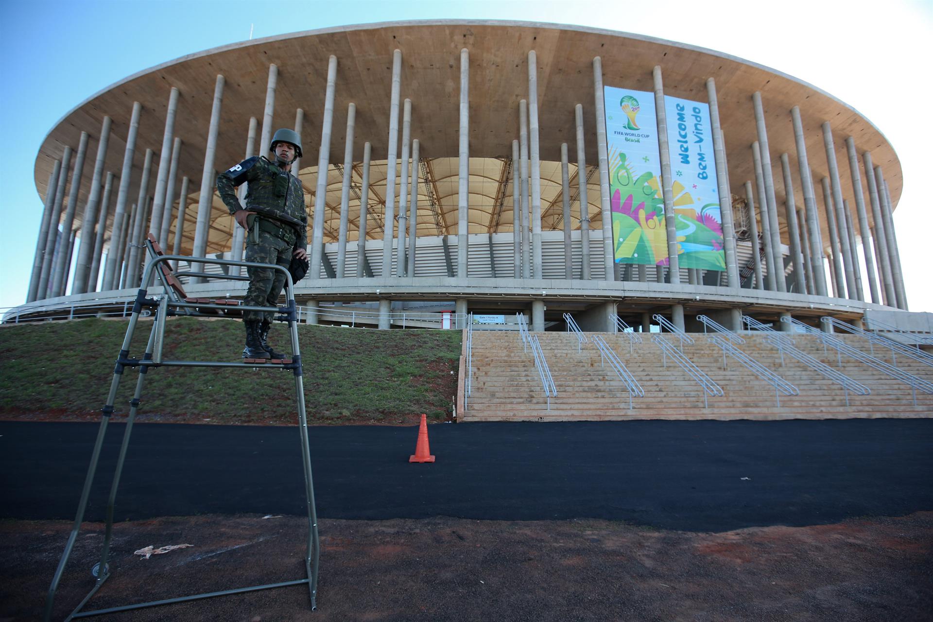 Estádio Mané Garrincha, em Brasília