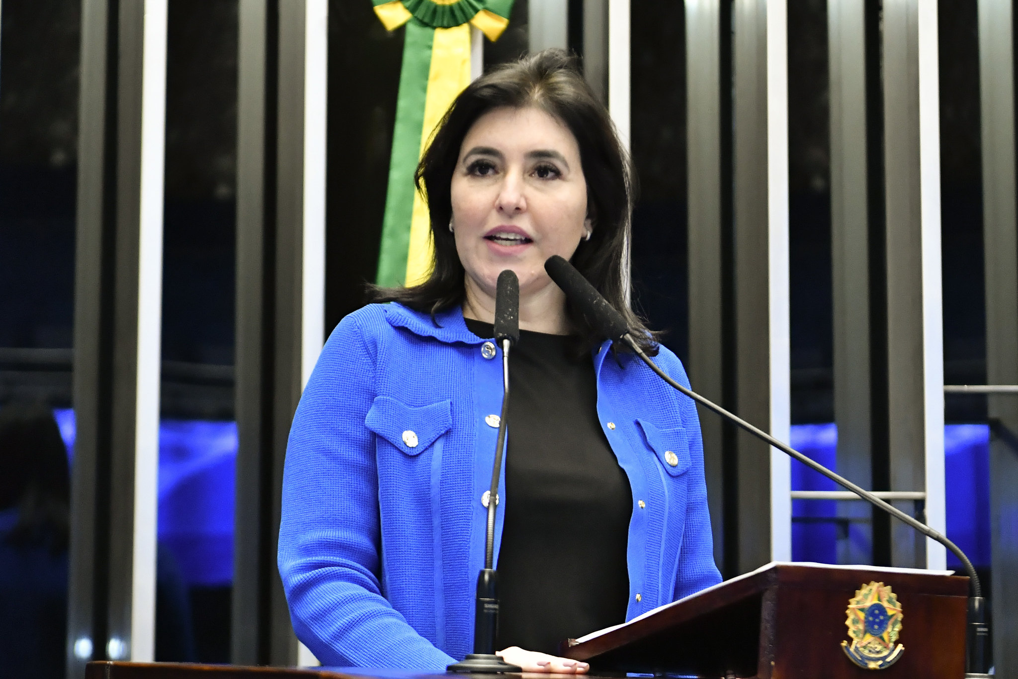 Simone Tebet (MDB) terá como vice a também senadora Mara Gabrilli (PSDB)