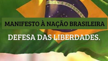 Capa do manifesto da ABDR, que conta com cerca de 780 mil assinaturas