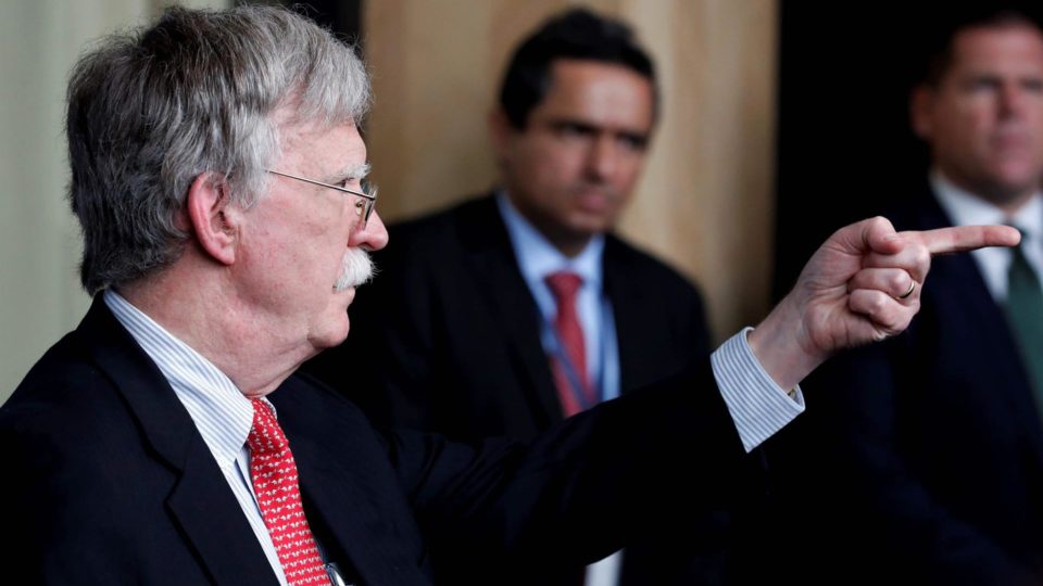John Bolton em 2019