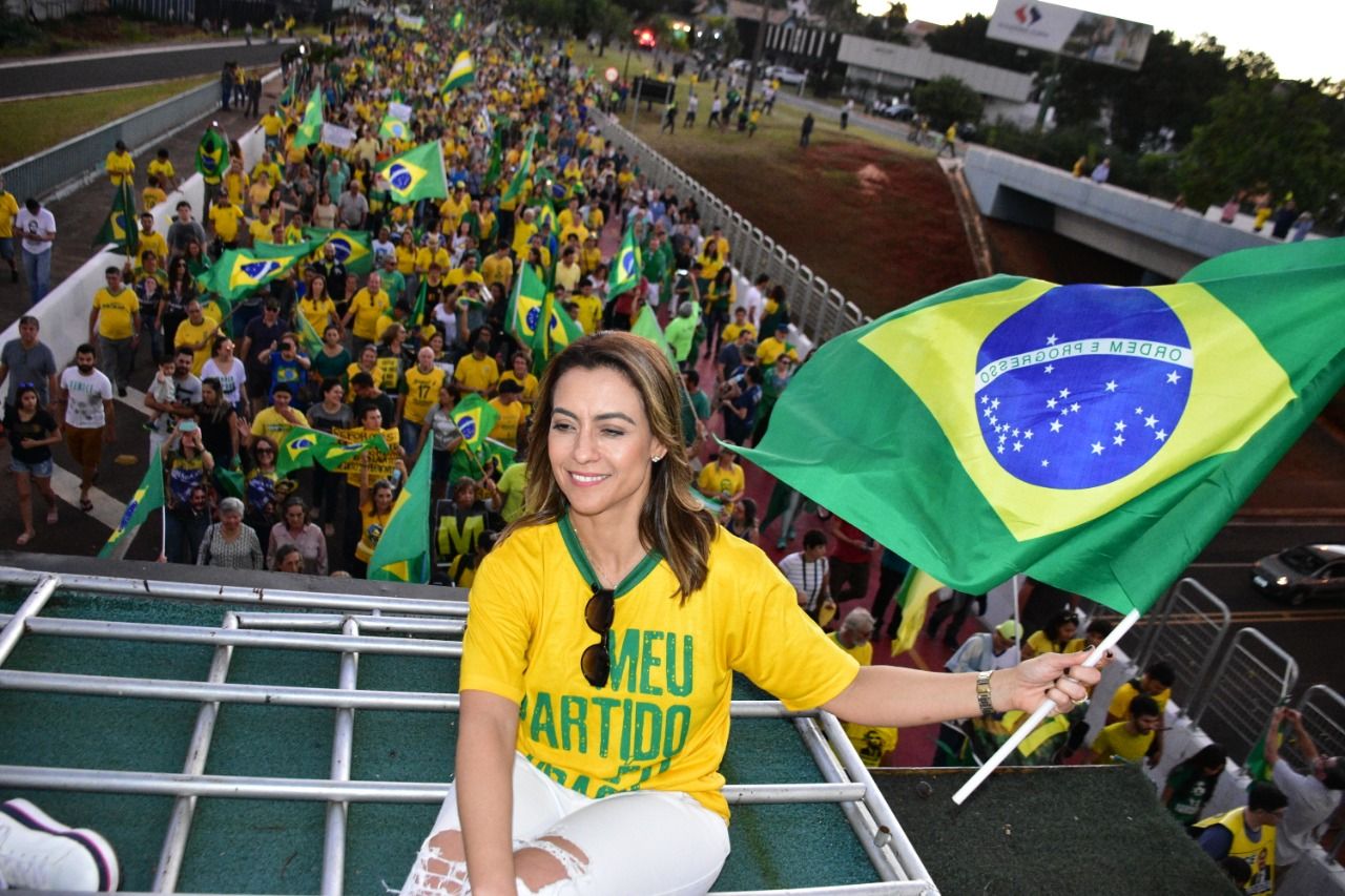 Candidata do União Brasil, Soraya Thronicke vai para a disputa correndo por fora.