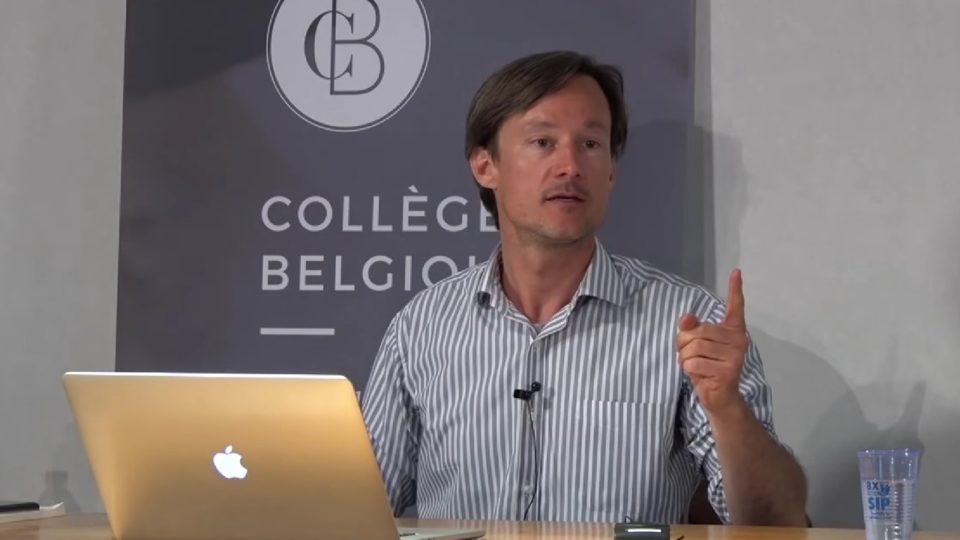 Drieu Godefridi, autor de O Reich Verde