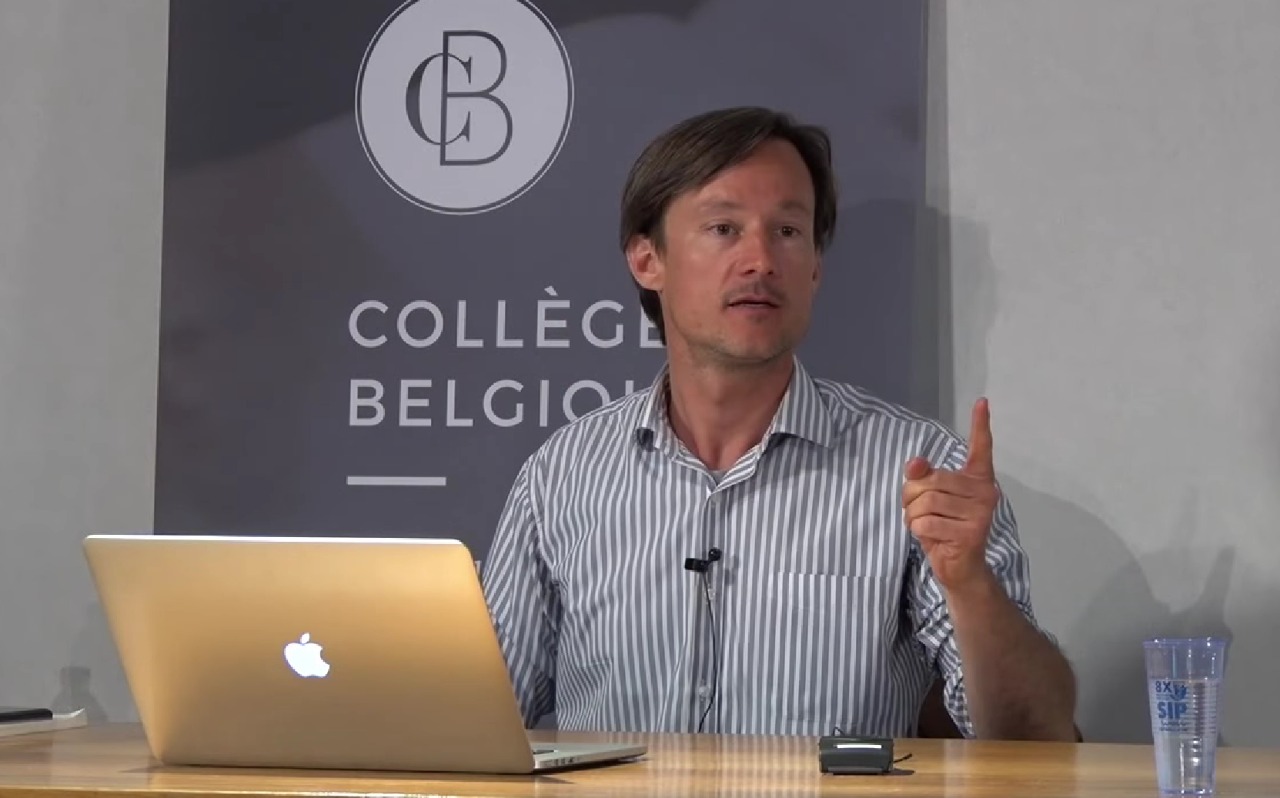 Drieu Godefridi, autor de O Reich Verde