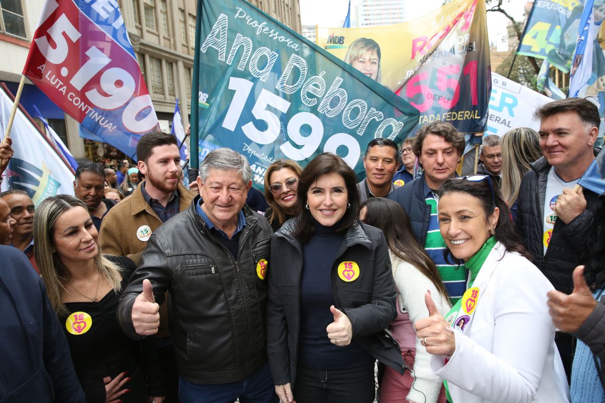 Simone Tebet palanques