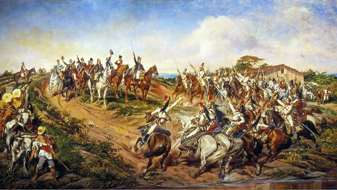 Como foi o dia em que D. Pedro I proclamou a independência do Brasil