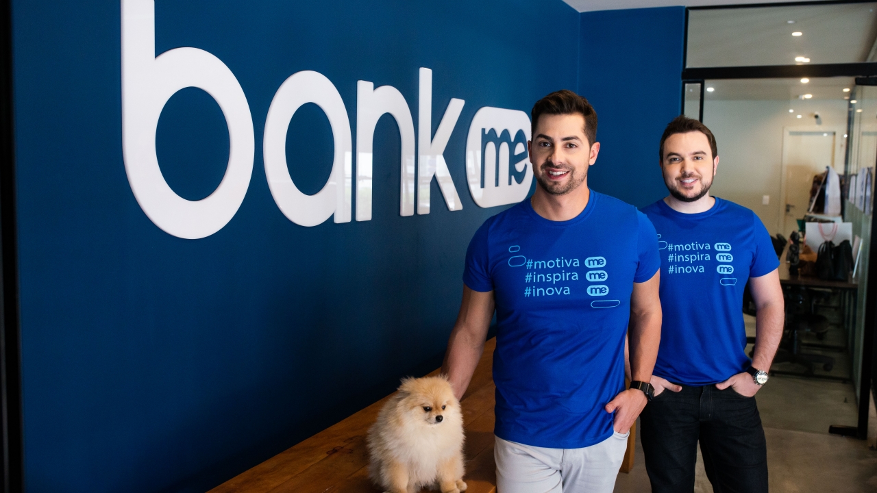 Thiago Eik e André Bravo, fundadores da Bankme