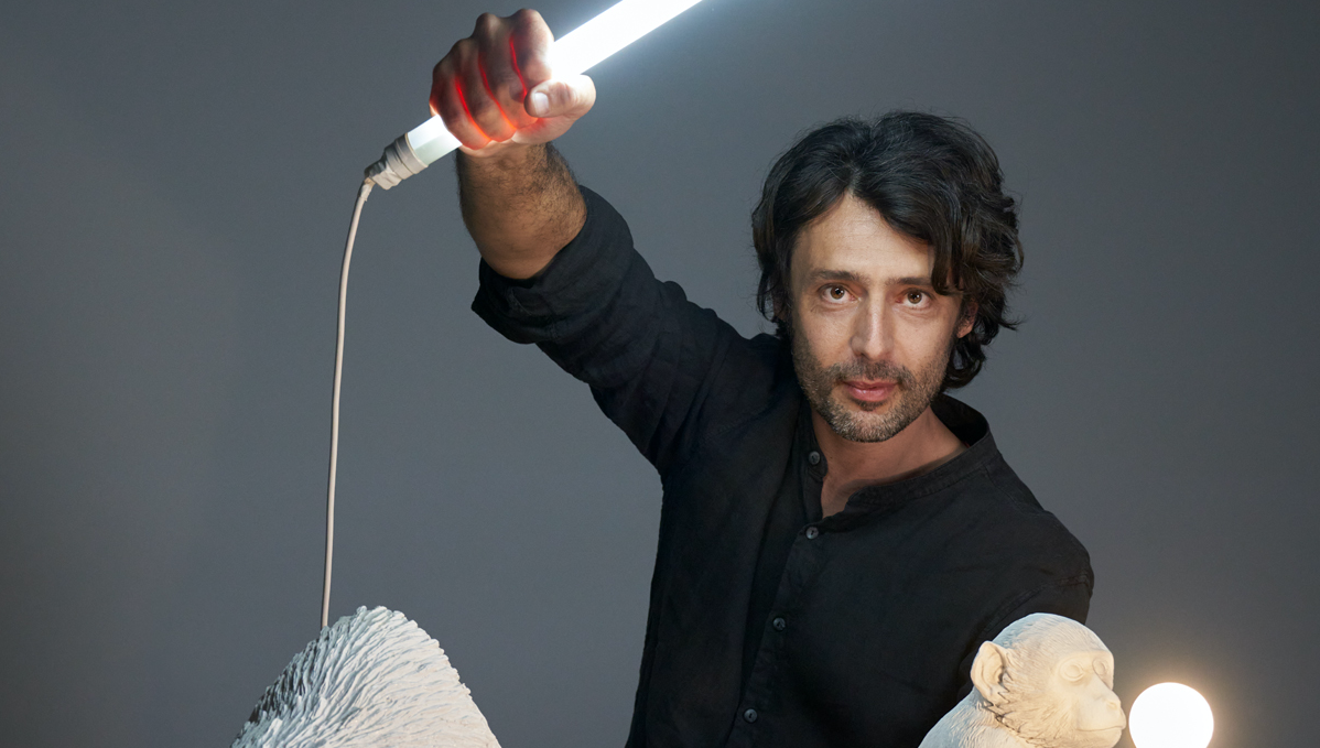 O designer italiano Marcantonio: ironia e relação entre homem e natureza são os principais ingredientes do seu trabalho