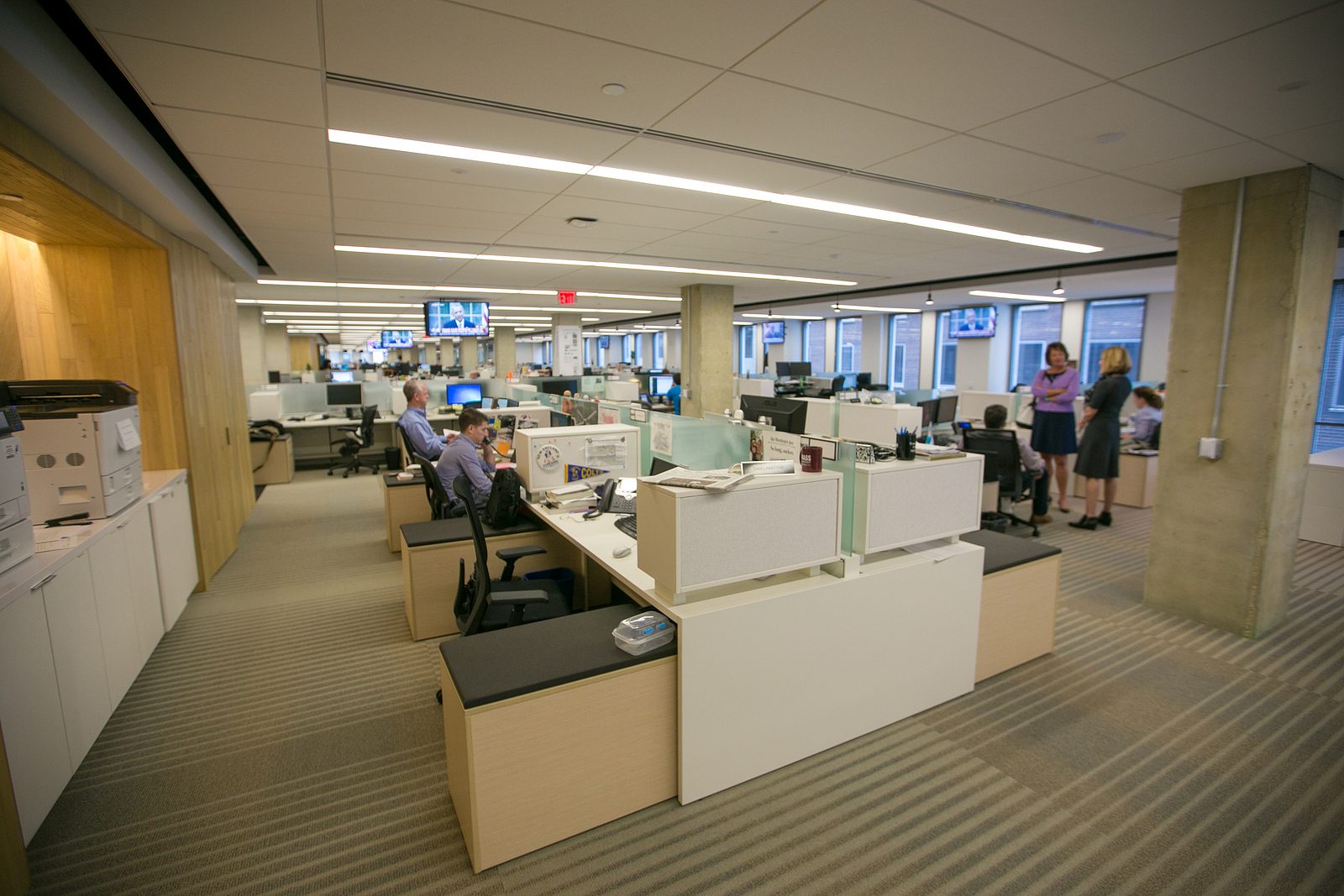 Redação do Washington Post, nos Estados Unidos