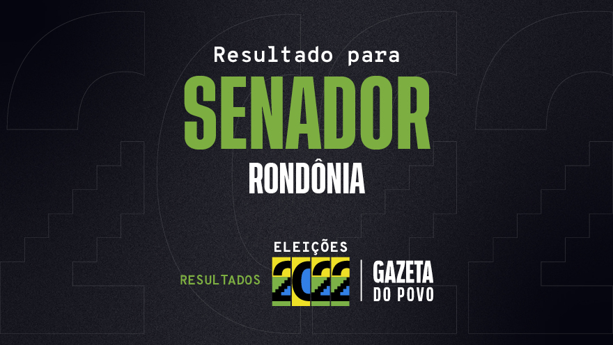 Veja o resultado da eleição para senador em Rondônia