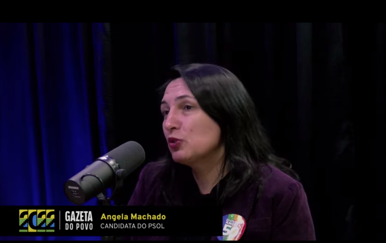 Sabatina com a candidata ao governo do Paraná pelo Psol, Professora Angela Machado.