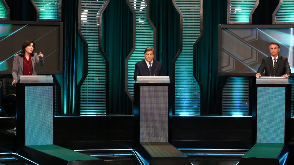 Debate presidencial do SBT/CNN