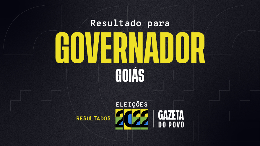 Veja o resultado da eleição para governador em Goiás