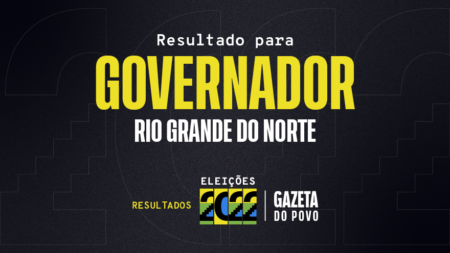 Veja o resultado da eleição para governador no Rio Grande do Norte