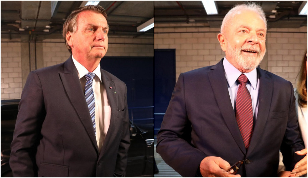 Ex-presidente Jair Bolsonaro e o atual presidente Lula