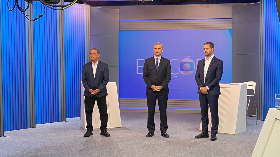 Último debate entre Leite e Onyx mantém foco nos ataques entre os candidatos