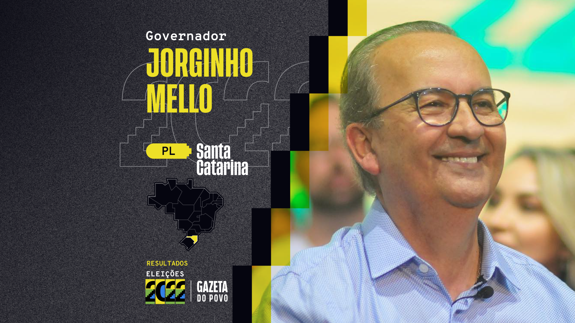 Jorginho Mello (PL) é eleito governador de Santa Catarina
