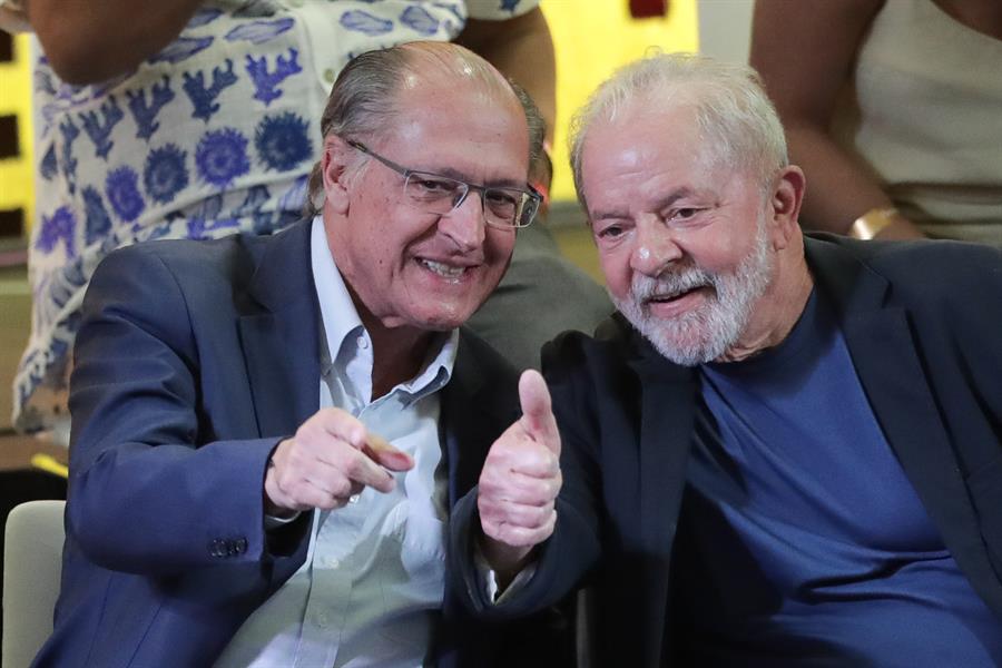 Alckmin e Lula, que tomarão posse em 1 de janeiro