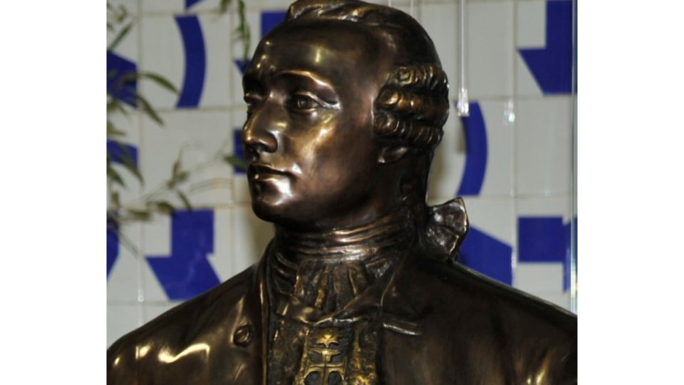 Busto de Alexandre de Gusmão no Senado Federal do Brasil