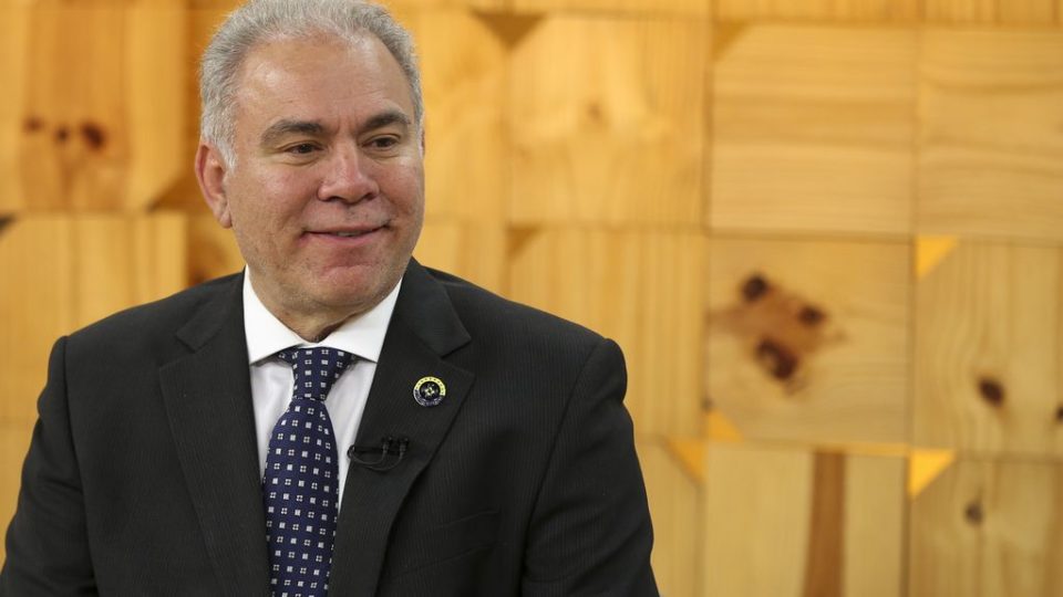 O ministro da Saúde, Marcelo Queiroga