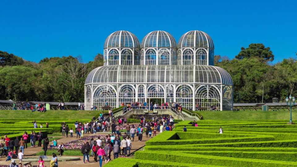 O Jardim Botânico rende ótimas fotos e uma linda área de piquenique com a família