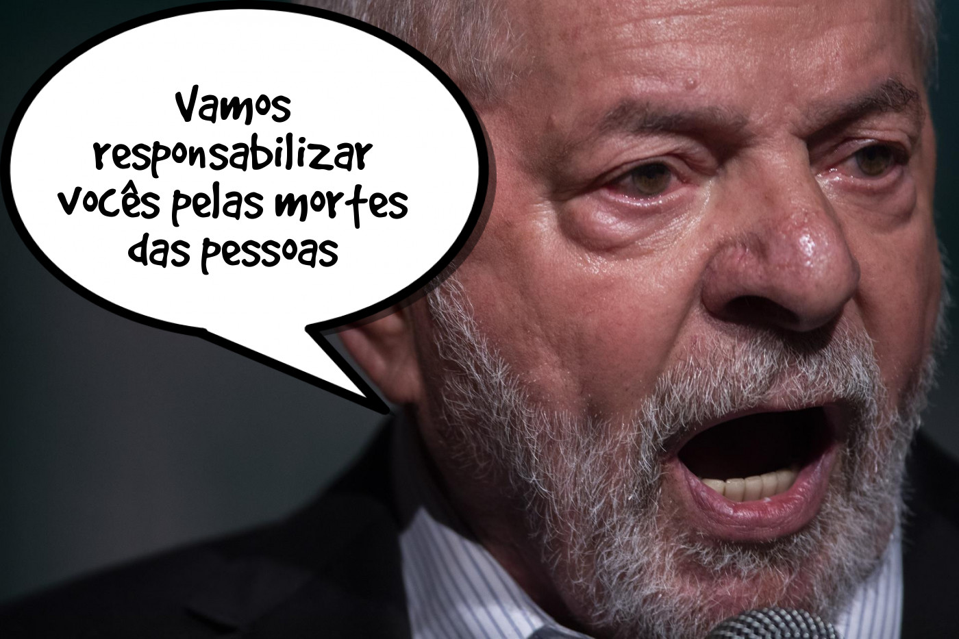 Lula mostra que veio para apaziguar.