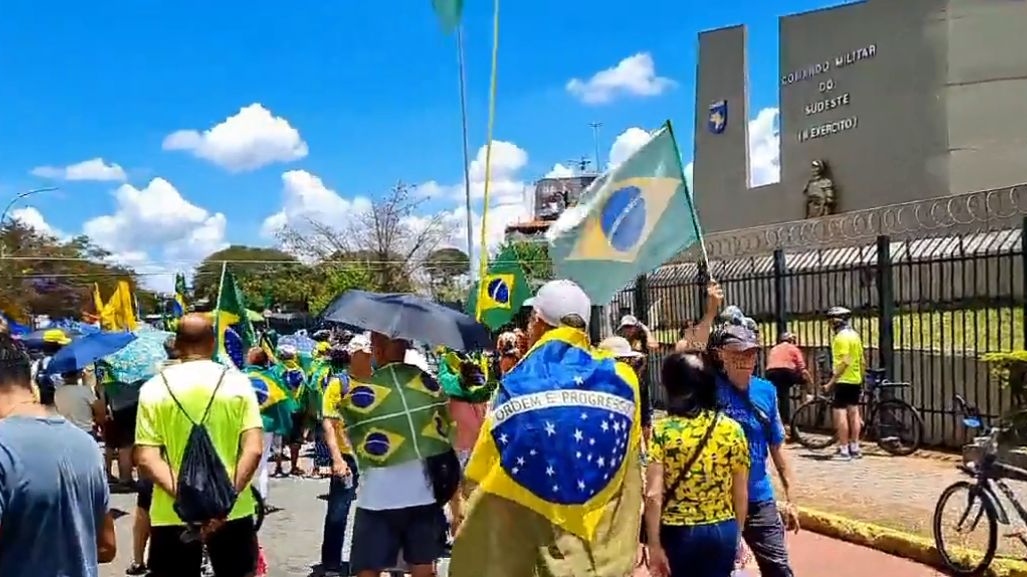 Manifestantes São Paulo eleição