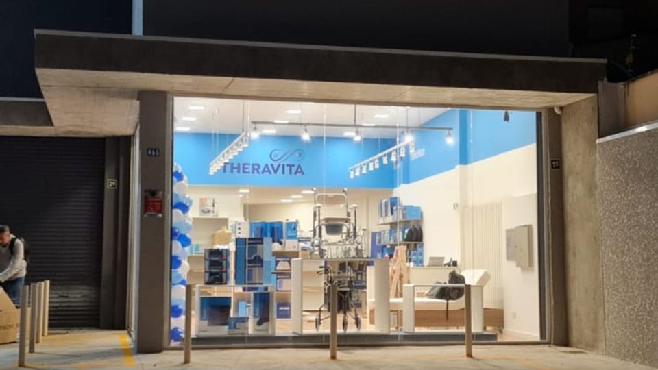 Primeira unidade física da Theravita, em Curitiba.