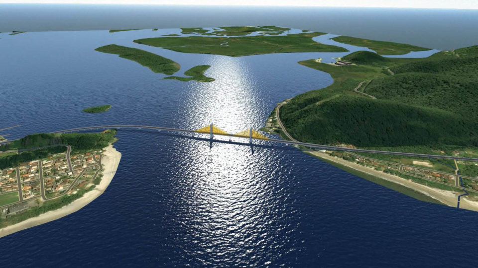Audiências públicas vão debater estudo ambiental da Ponte de Guaratuba.