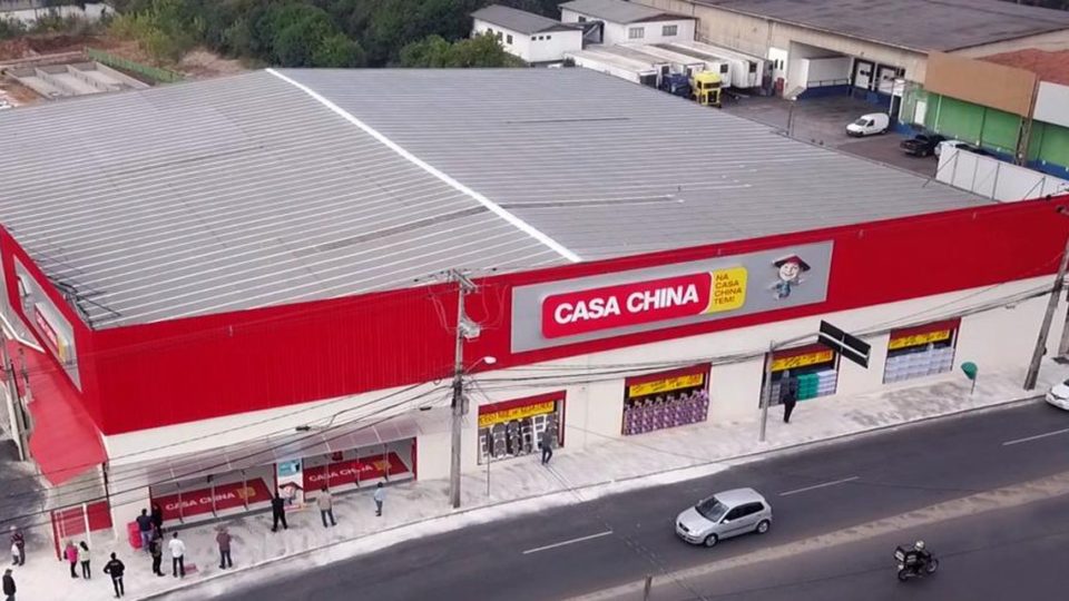 Casa China tem lojas no Paraná, Santa Catarina e Mato Grosso.