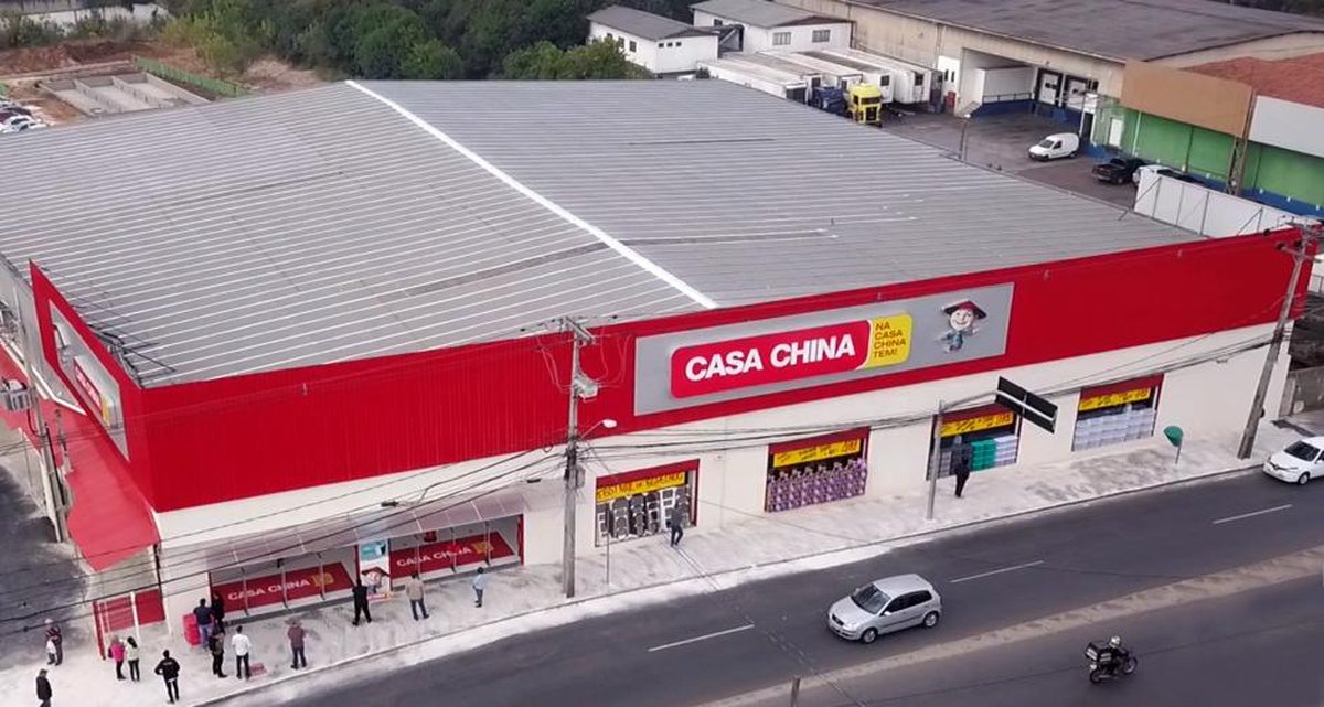 Casa China tem lojas no Paraná, Santa Catarina e Mato Grosso.