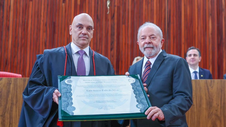 diplomação de lula