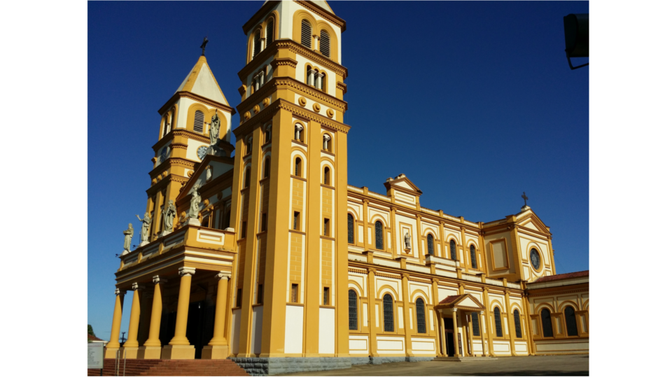 Igreja de São Sebastião, em Jacarezinho.