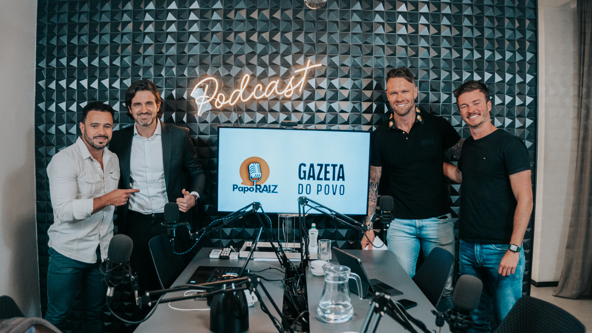 Ricardo Scheidt e Lucas Pedrozo batem papo no podcast Papo Raiz