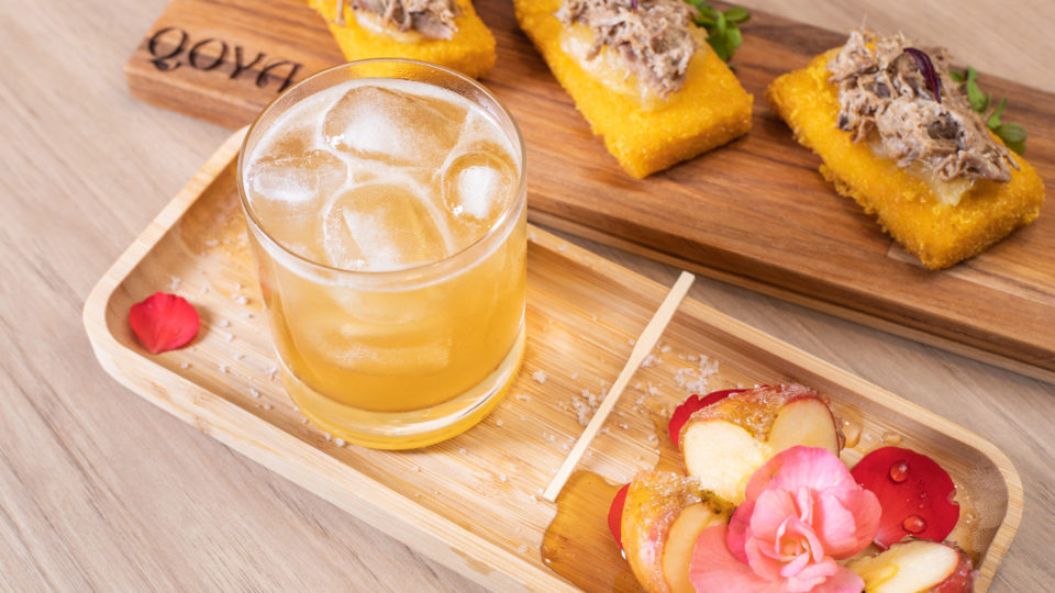 O restaurante Koré une alta gastronomia regional com os ingredientes fornecidos pelos produtores locais