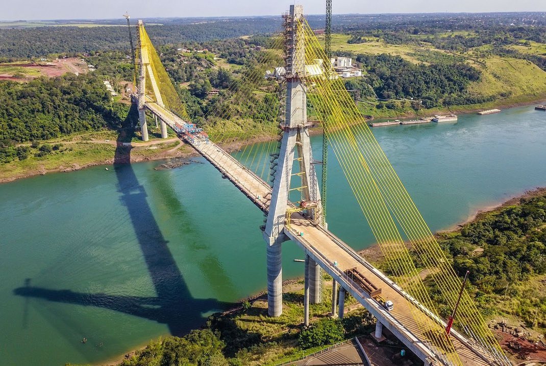 Ponte da Integração será a nova ligação entre Brasil e Paraguai.