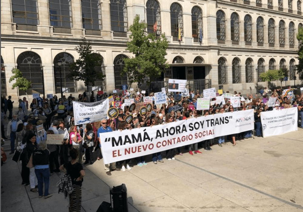 Associação de mães de meninas com disforia manifesta sua incredulidade com a "irresponsabilidade política" de se aprovar uma lei do tipo sem ouvir especialistas