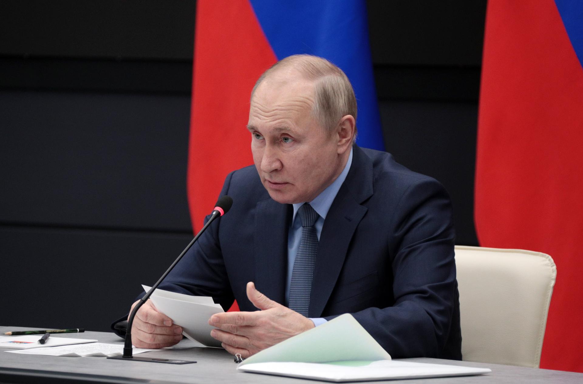 Putin anuncia programa para desenvolvimento de tecnologia de drones Putin anuncia programa para desenvolvimento de tecnologia de drones