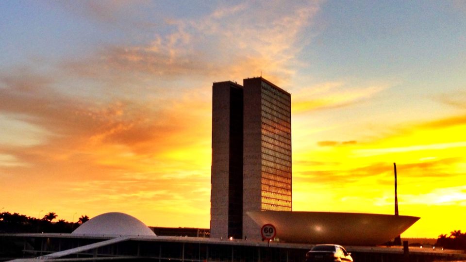 Por do sol no Planalto