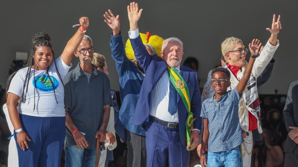 Lula faixa presidencial