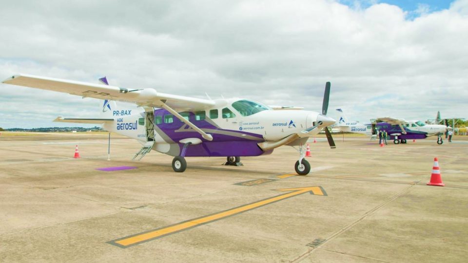Aerosul opera atualmente em cidades da região Sul do Brasil.