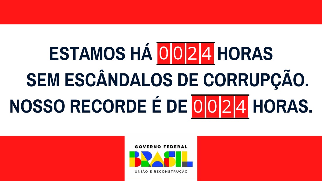 placa corrupção lula