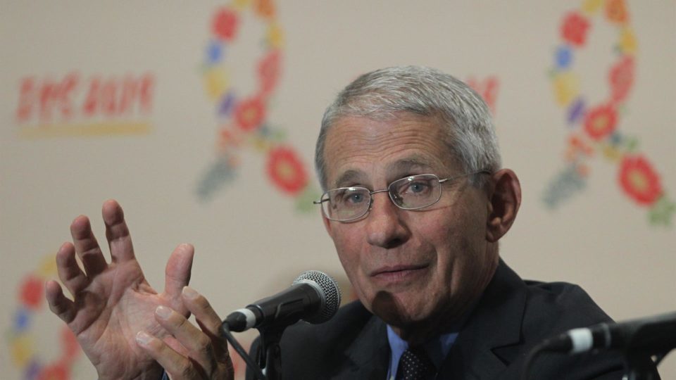 Anthony Fauci, ex-diretor do Instituto Nacional de Alergia e Doenças Infecciosas dos EUA