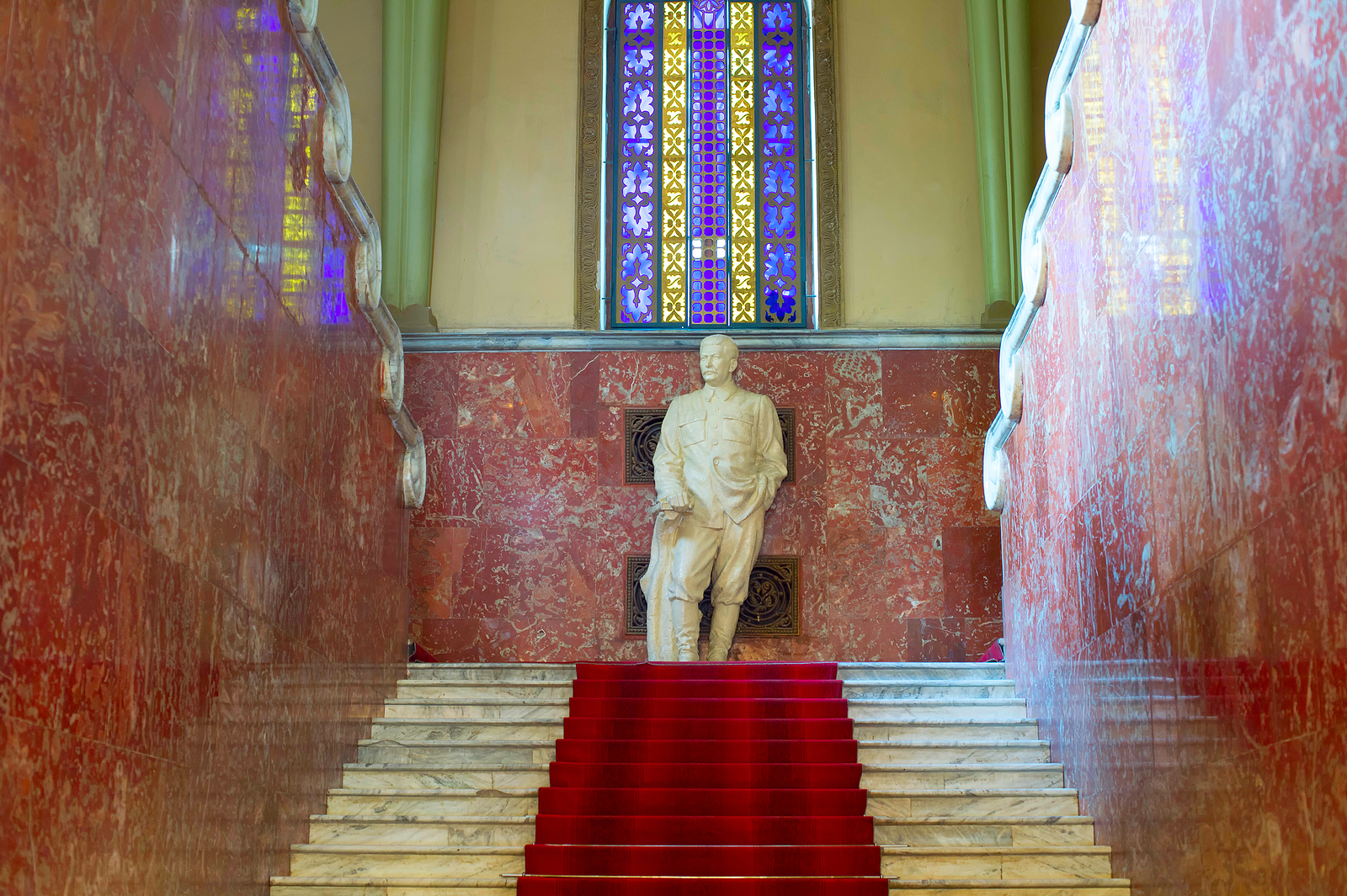 Museu dedicado a Joseph Stalin, em Gori (Geórgia), sua cidade natal. Joseph Stalin comandou a União Soviética da década de 1920 até 1953. Foto: Bigstock