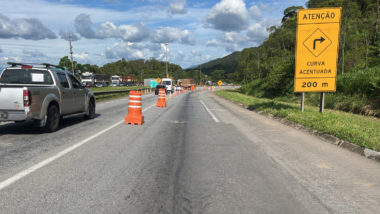 Obras na BR-277
