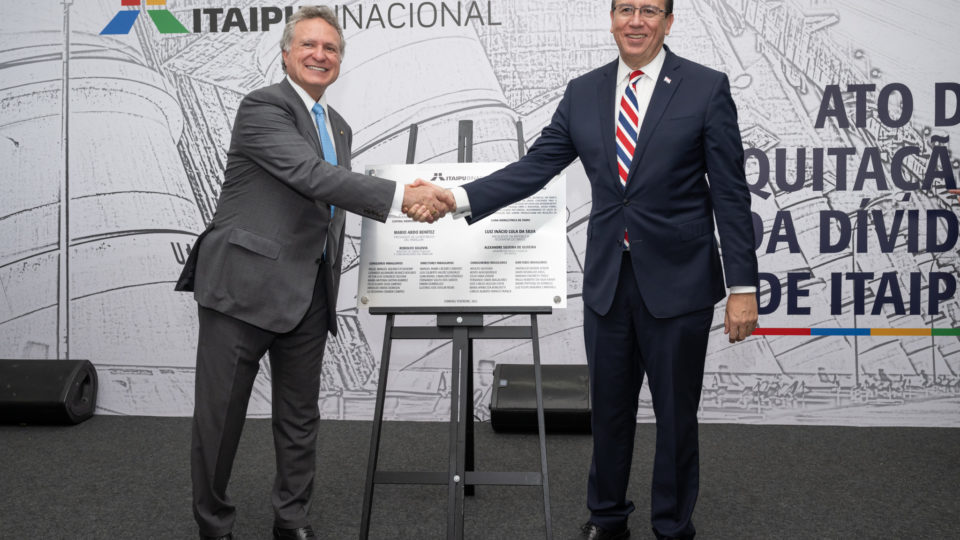 Itaipu Binacional quita dívida contraída há 50 anos para construção da usina