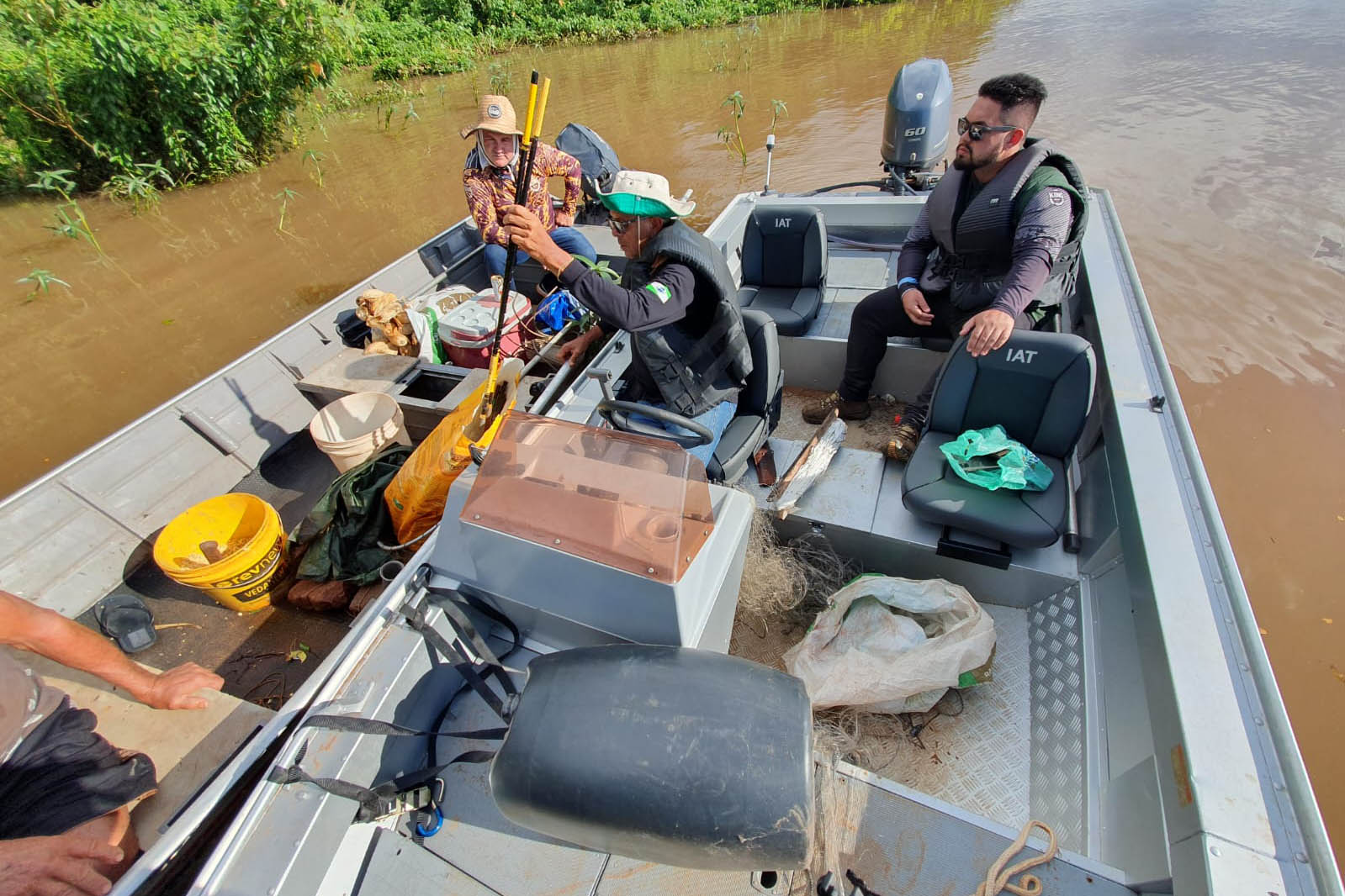 Operação contra pesca ilegal no Rio Paraná