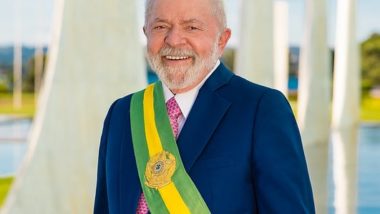 Foto oficial do presidente Lula